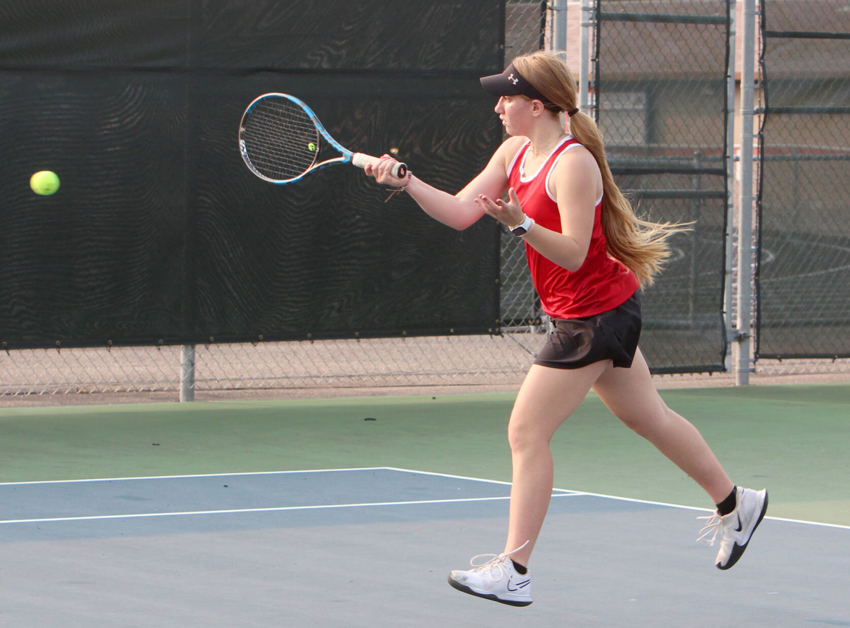 Menomonie at Chippewa Falls girls tennis 9-15-20
